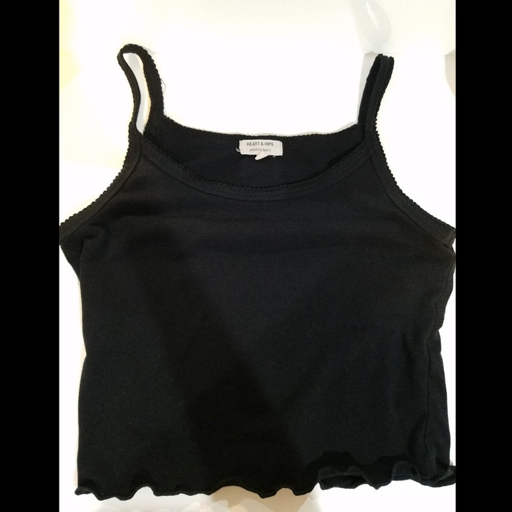 Black Crop Top